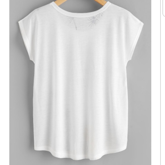 ❕ Only 1 left ❕ Dandelion Print Dolman Sleeve Tee - Picture 2 of 2